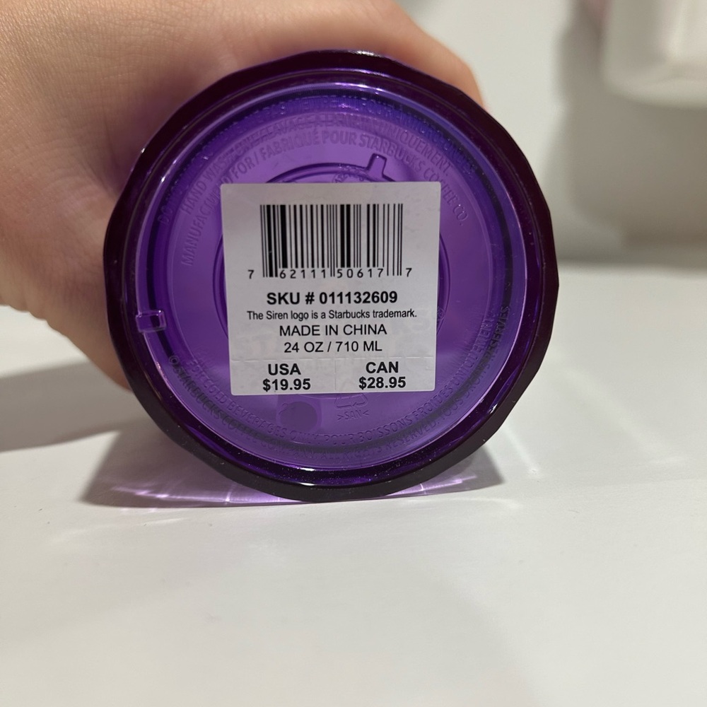 Starbucks 2022 Summer Purple - Picture 2 of 2